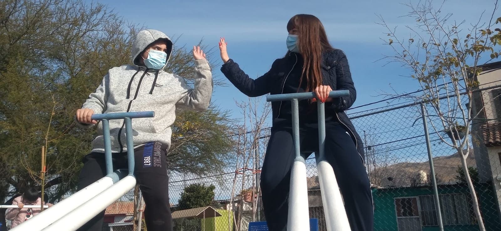 Activación física en parque